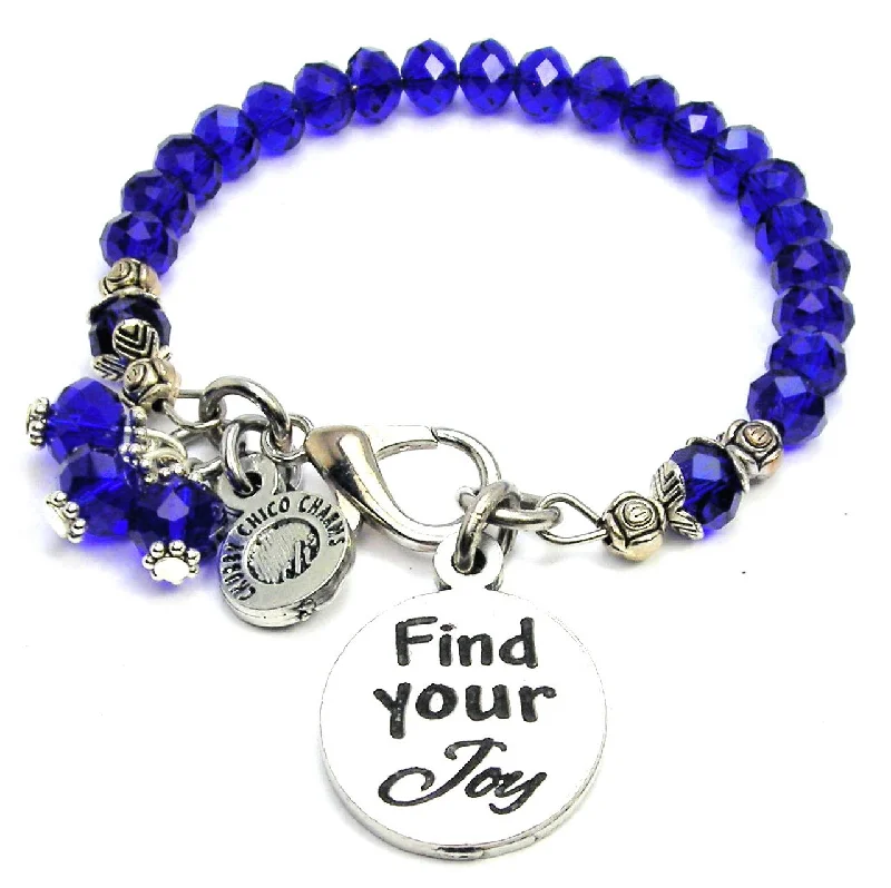 Find Your Joy Splash Of Color Crystal Bracelet