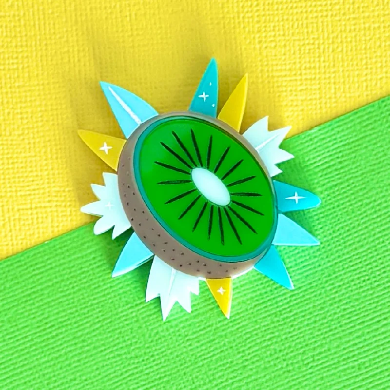 Kiwi fruit 🥝 - Brooch