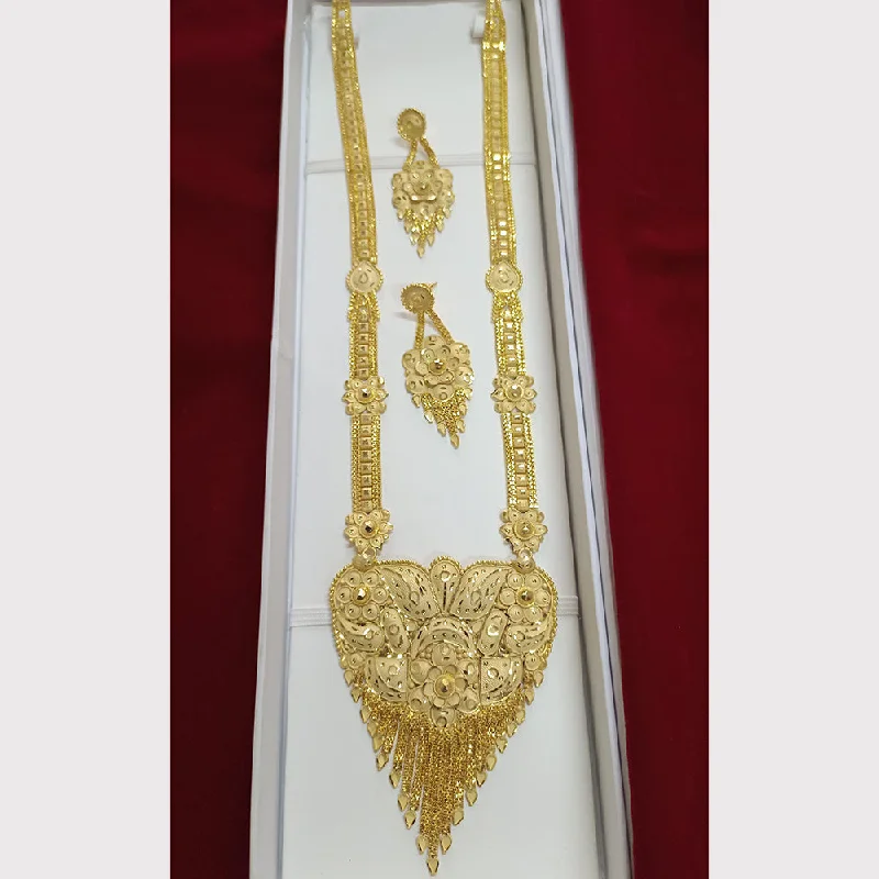 Pari Art Jewellery Forming Long Necklace Set