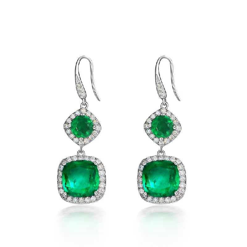 Majestic Emerald Drops