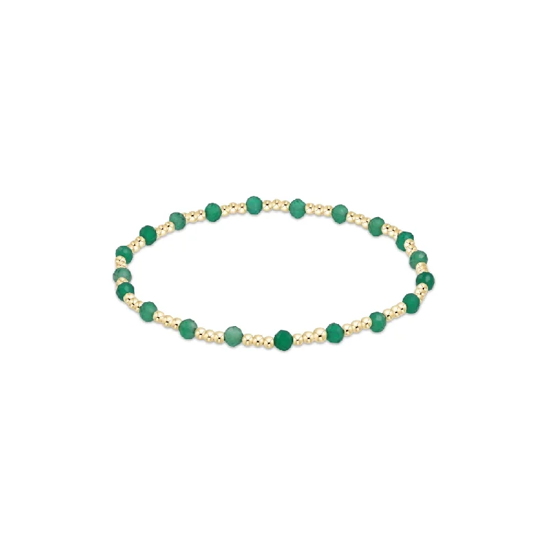 Sincerity Gold Gemstone Bracelet