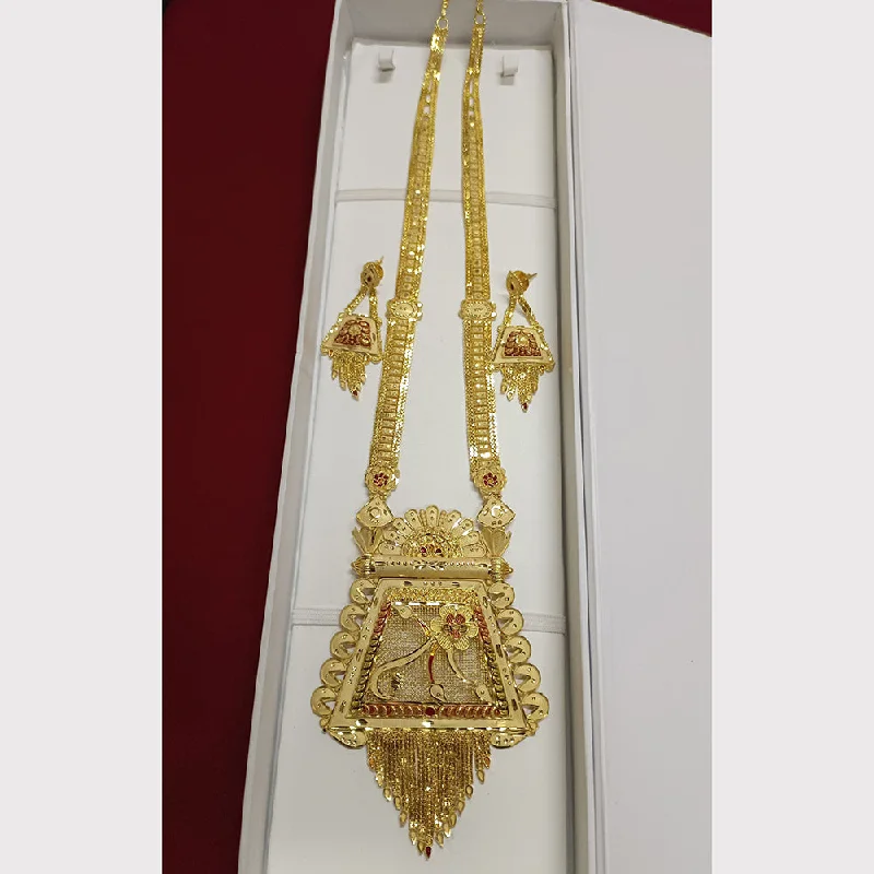 Pari Art Jewellery Forming Long Necklace Set