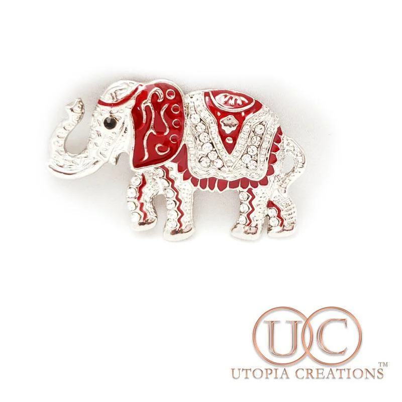 Elephant Brooch Pendant