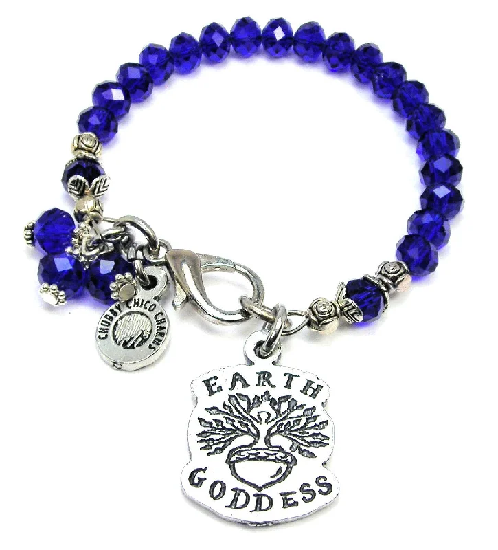 Earth Goddess Splash Of Color Crystal Bracelet