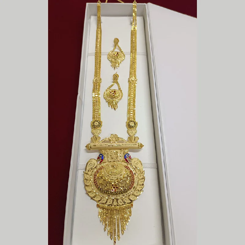 Pari Art Jewellery Forming Long Necklace Set