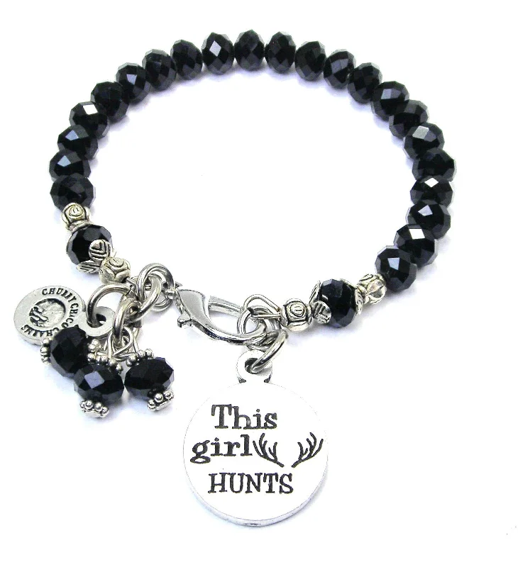 This Girl Hunts Splash Of Color Crystal Bracelet