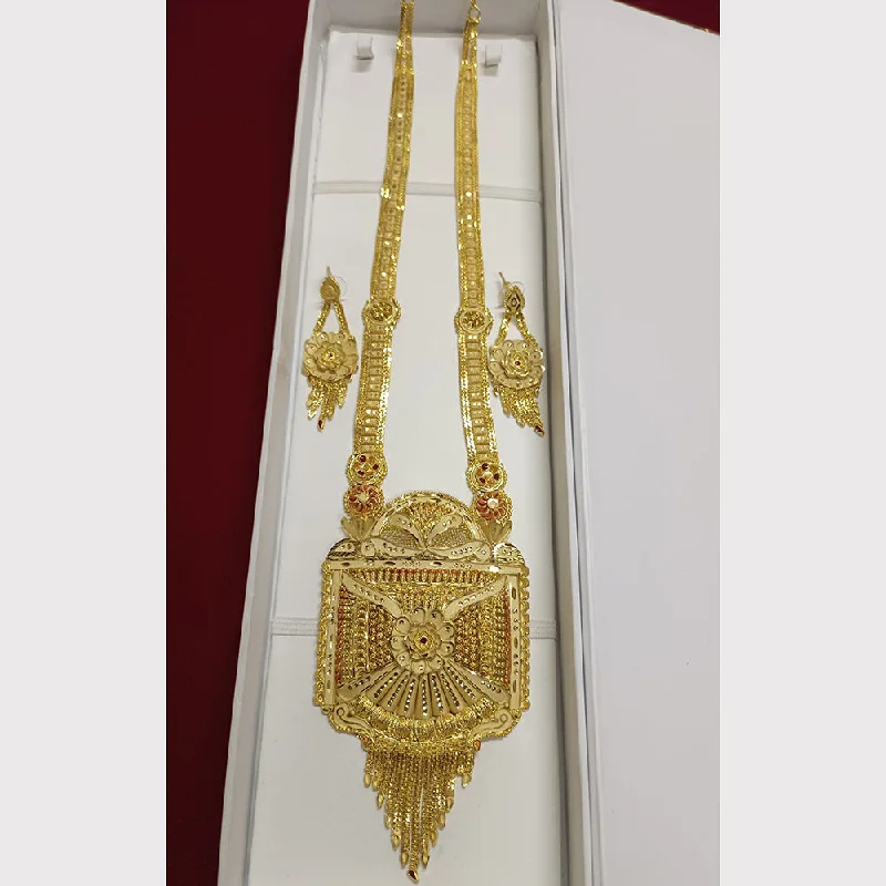 Pari Art Jewellery Forming Long Necklace Set