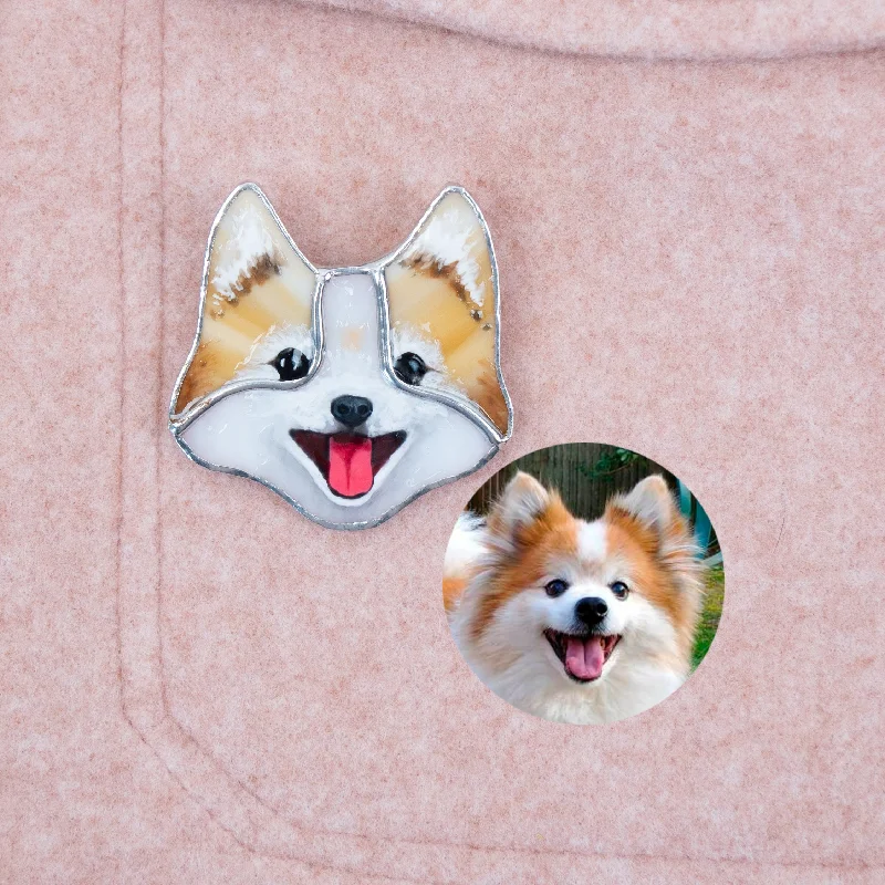 Pet Portrait Brooch