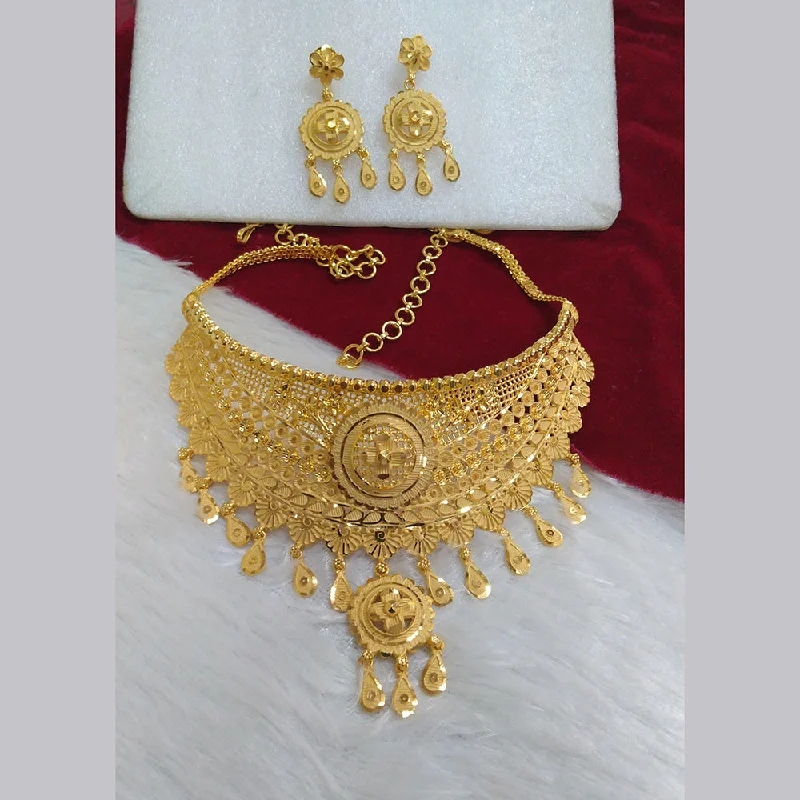 Pari Art Jewellery Forming Choker Necklace Set