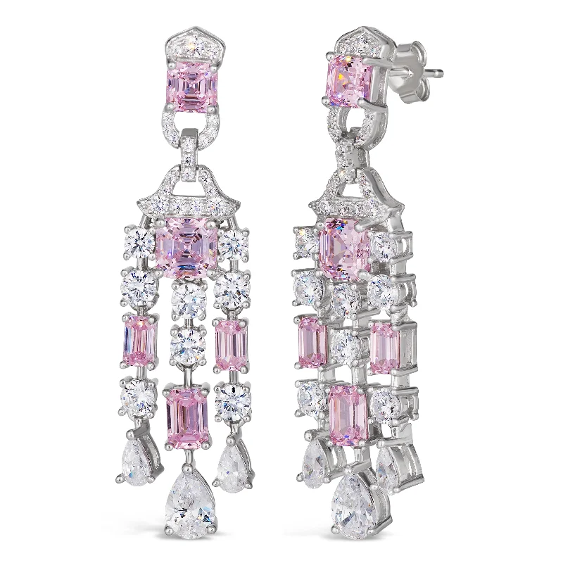 Red Carpet Worthy Chandelier Earrings by Kathy Hilton