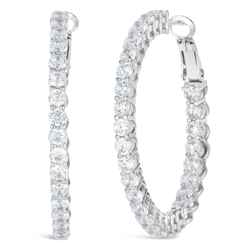 Happy Hour 6 Carat Hoops by Kathy Hilton