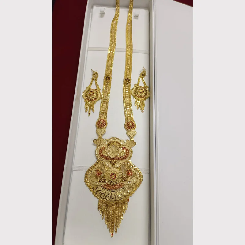 Pari Art Jewellery Forming Long Necklace Set