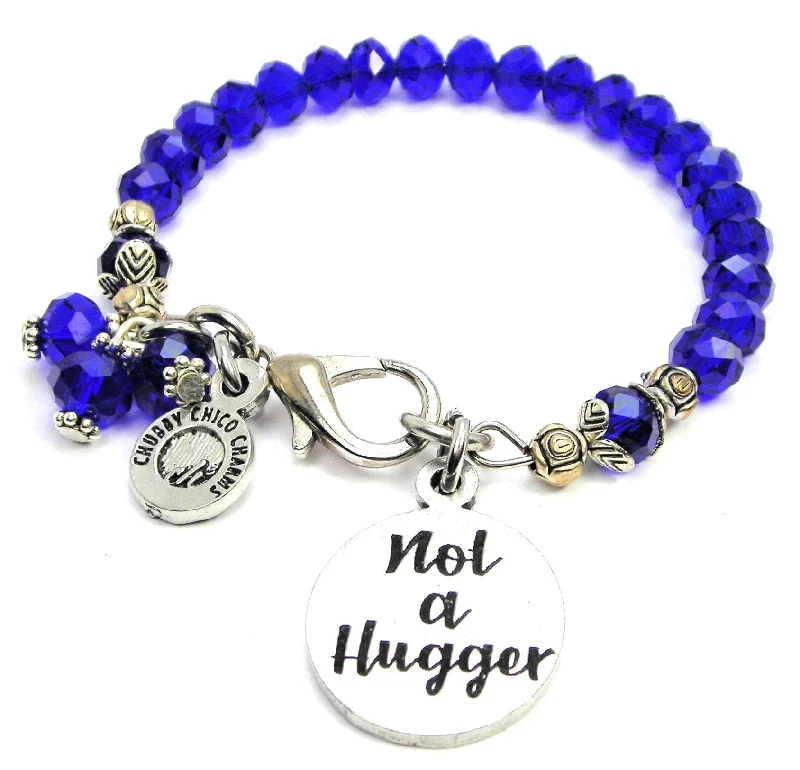 Not A Hugger Splash Of Color Crystal Bracelet